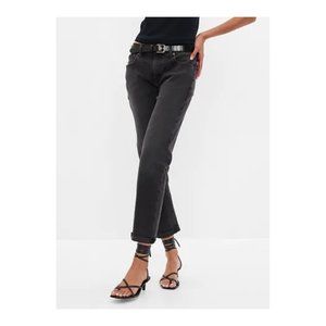 Gap Women's Mid-Rise Girlfriend Jean | Black | Size 31